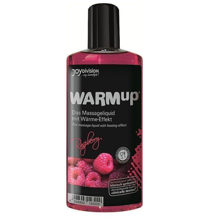 Aquaglide – Aufwärm-Massageöl mit grünem Apfel, 150 ml