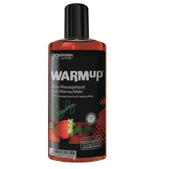 Aquaglide – Aufwärm-Massageöl mit grünem Apfel, 150 ml