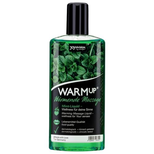 Aquaglide – Aufwärm-Massageöl mit grünem Apfel, 150 ml