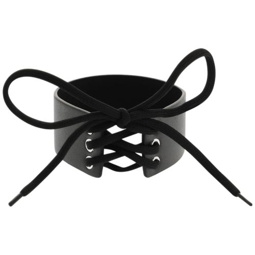 Vegan Leather Choker Necklace Submissive Collar