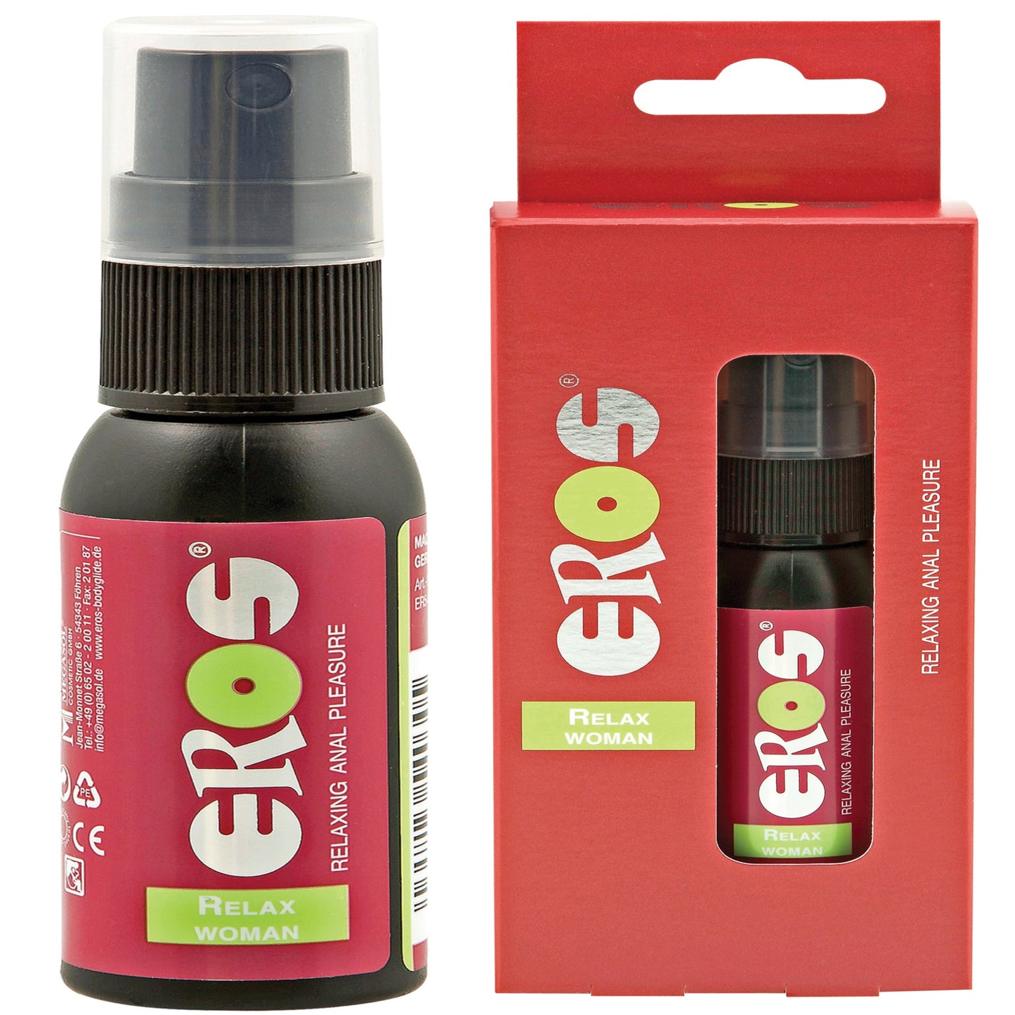Anal Relax Spray EROS Woman Gleitmittel Entspannendes Gleitmittel auf Wasserbasis Stimulans für Sie