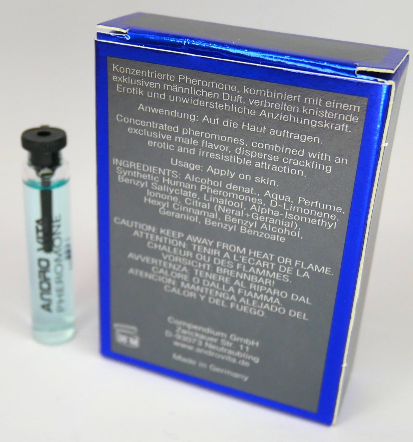 Andro Vita Scentless Perfume Concentrated - Sampler 2ml