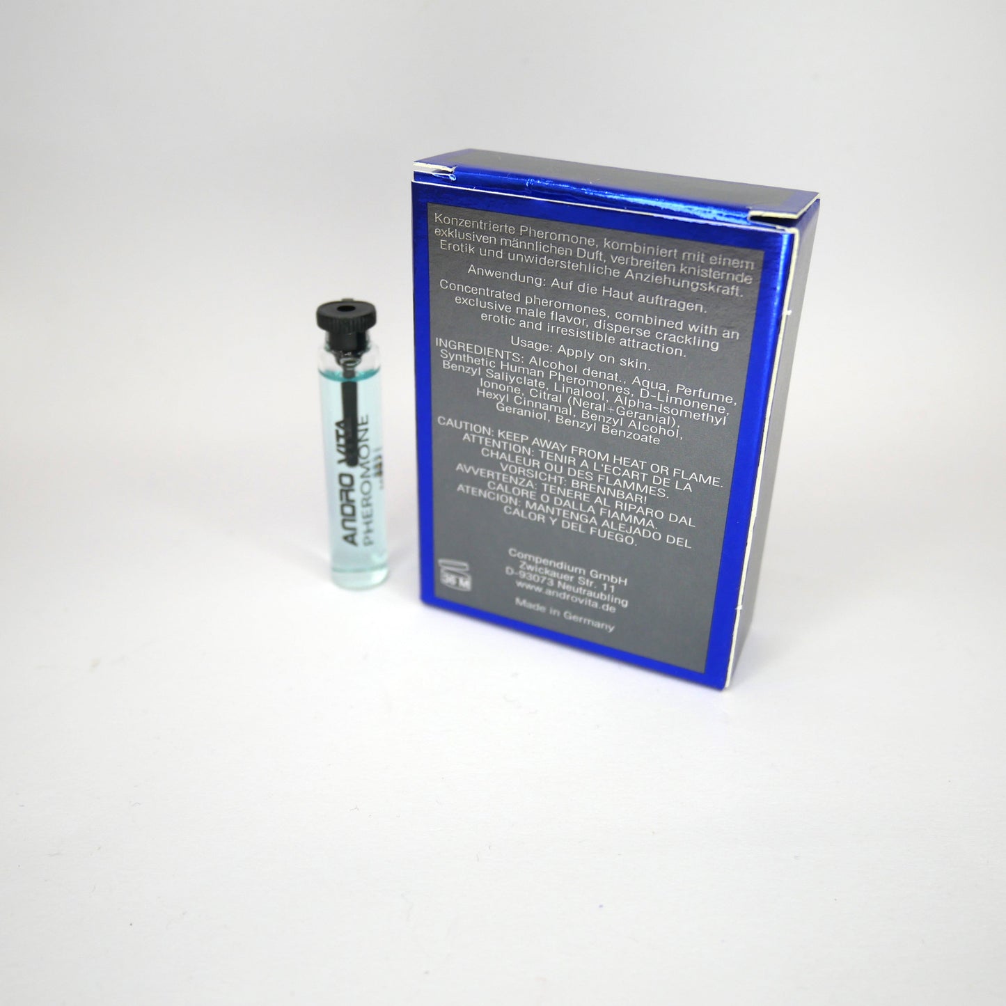 Andro Vita Scentless Perfume Concentrated - Sampler 2ml