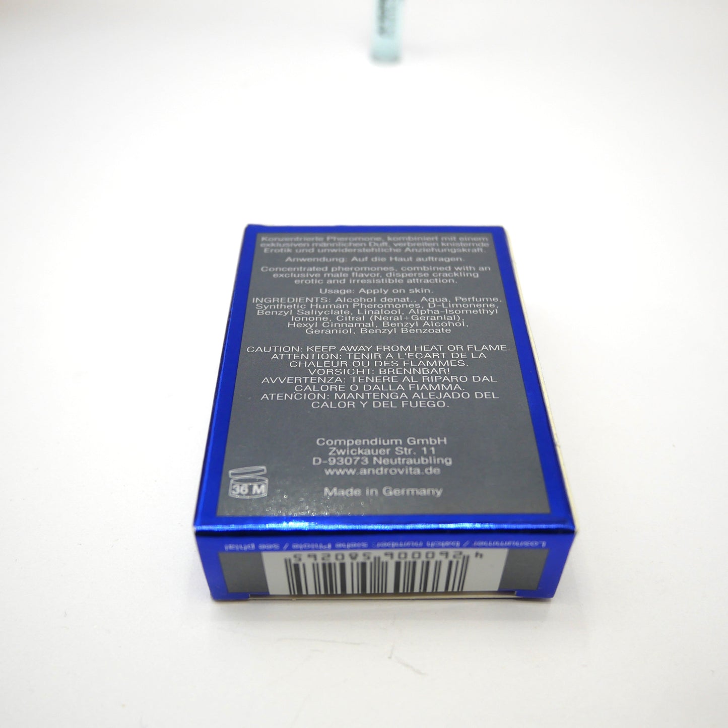 Andro Vita Scentless Perfume Concentrated - Sampler 2ml
