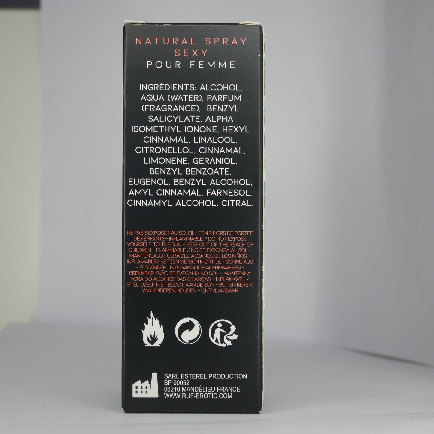 Pheromone Spray for Woman SMAK Perfume Aphrodisiac to SEDUCE&ATTRACT MEN 50 ML