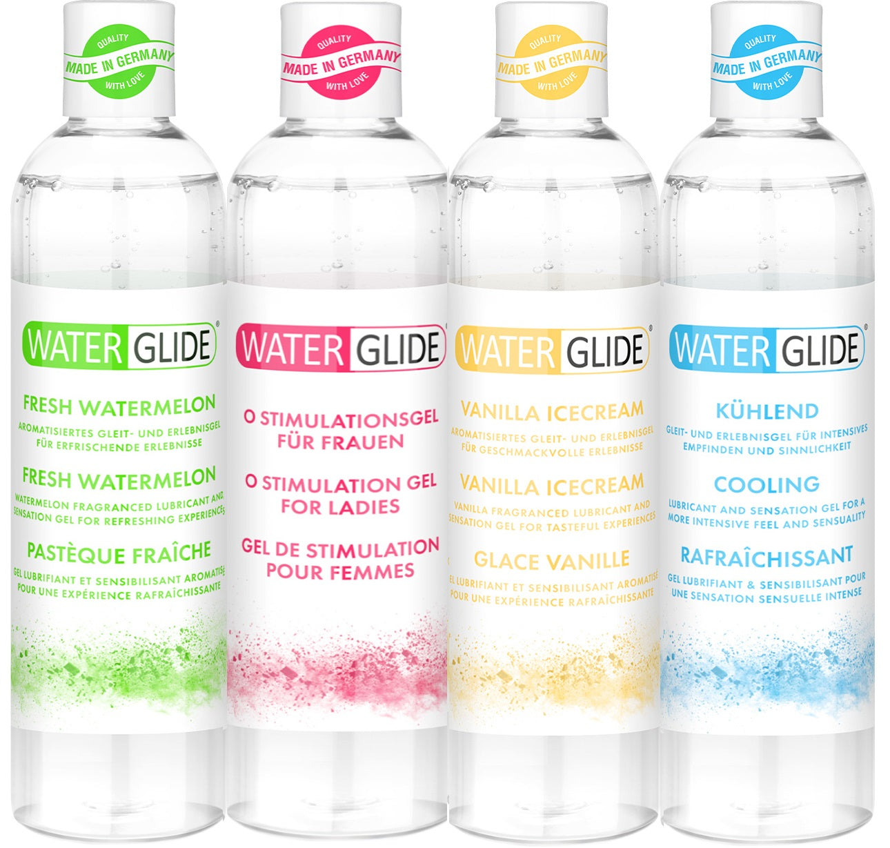 Waterglide Lubricant Orgasm Gel Flavoured/Nature