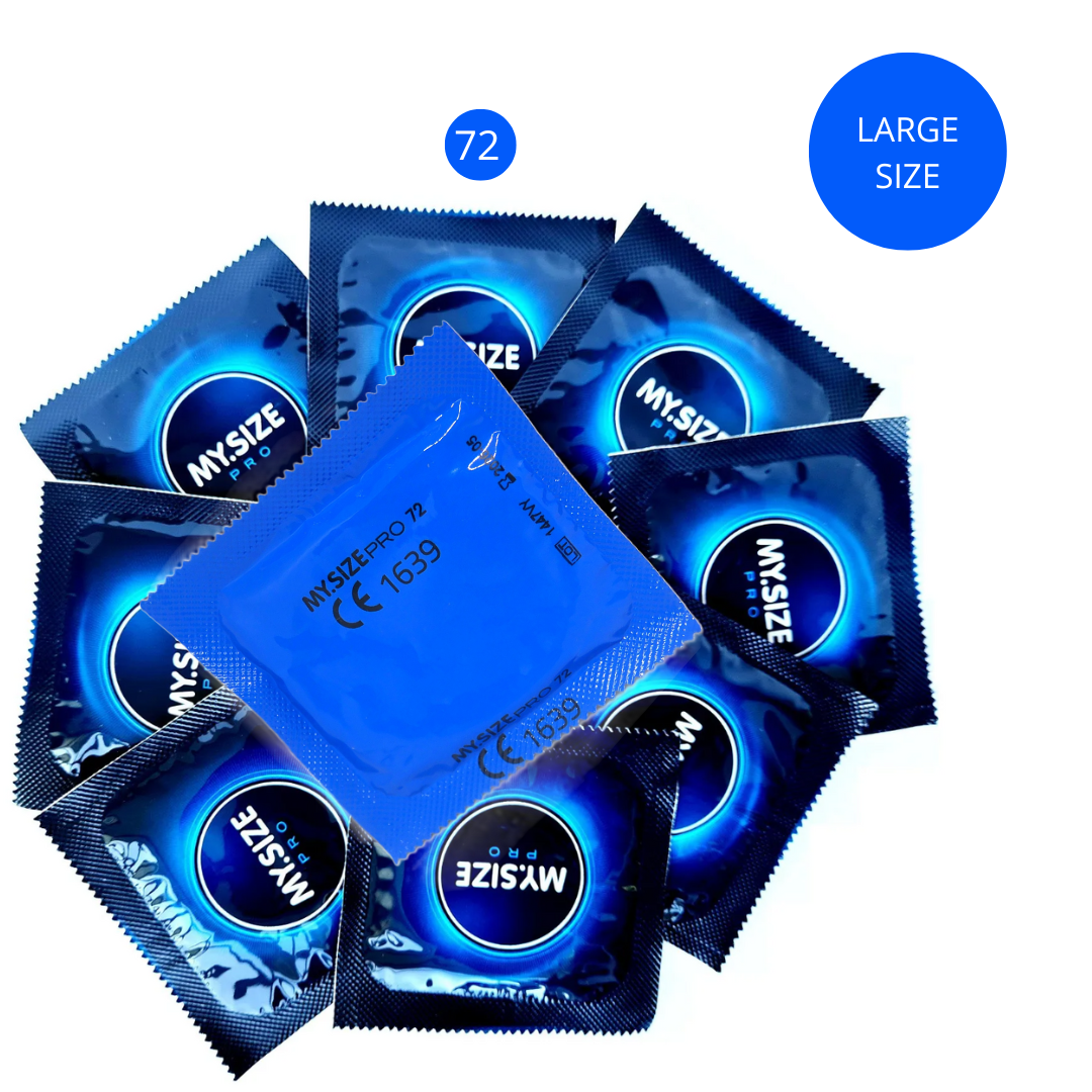 My Size PRO Condoms 72 mm Width XXL Box 10 PCS