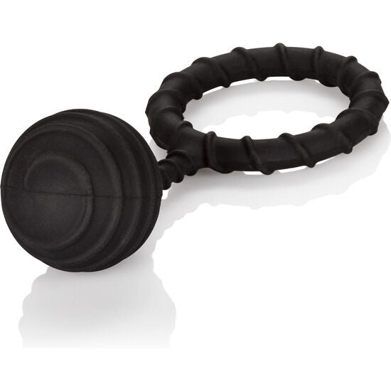 Weighted Ball Silicone Penis Ring XL