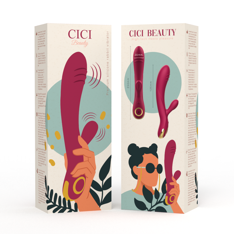 Cici Beauty Premium Silicone Rabbit Vibrator - Dual Motor Bliss