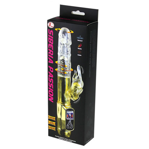 Lybaile coniglio siberia passione oro vibratore stimolazione clitoridea g-spot giocattolo sessuale dildo donne