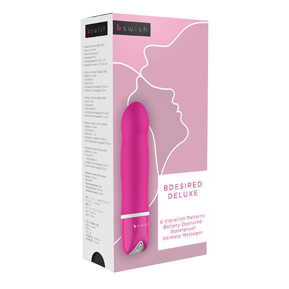 B swish - bdesired deluxe vibrator pink sex toy women