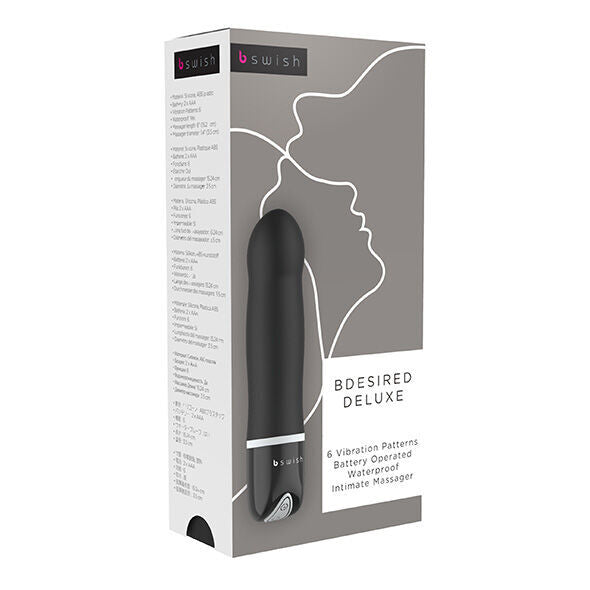 B swish - bdesired deluxe vibrator black sex toy women