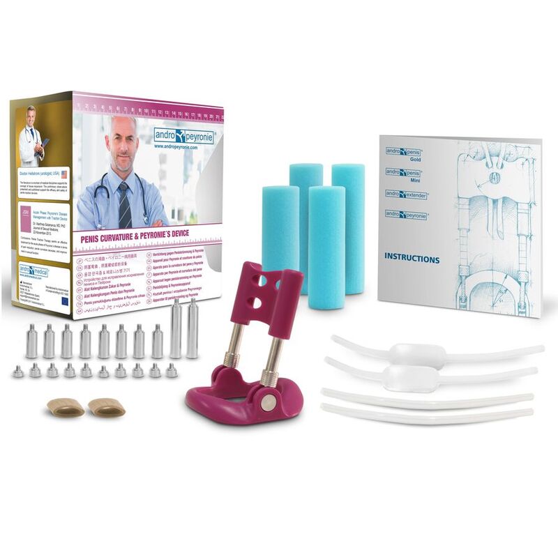 Andropeyronie penis curvature correction