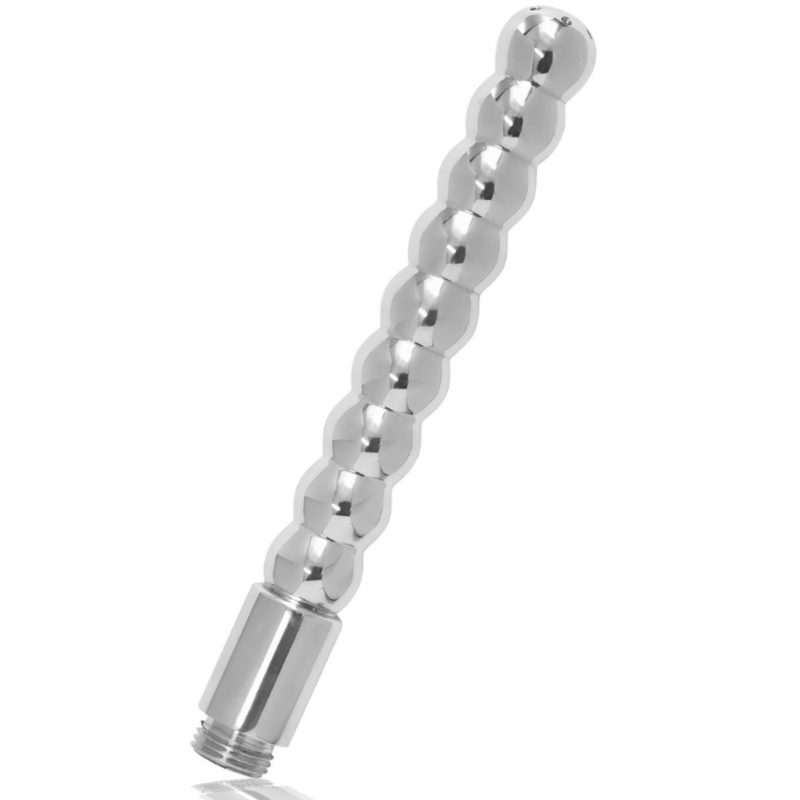 Metal hard intimate douche enema wash anus anal vagina for men and women 18.32cm