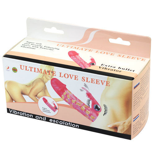 Ultimate love sleeve 10V extender case with vibration