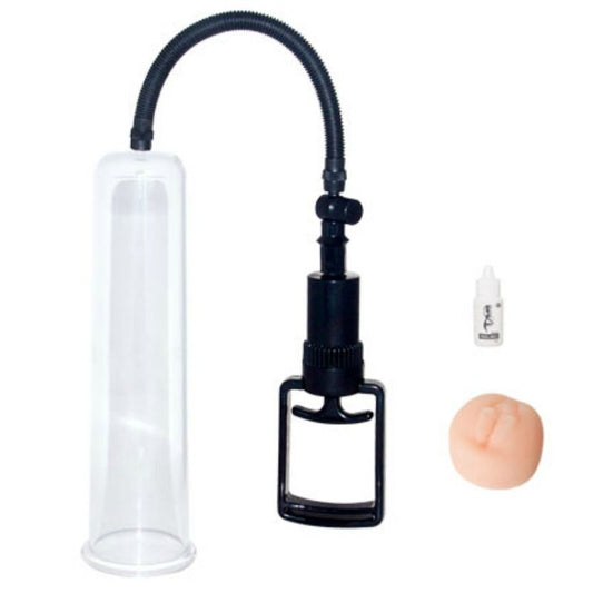 Erection pump with pump and vagina nozzle 25cm