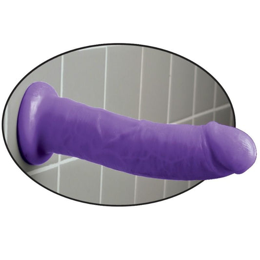 Dillio dildo with suction cup 20.32cm - purple