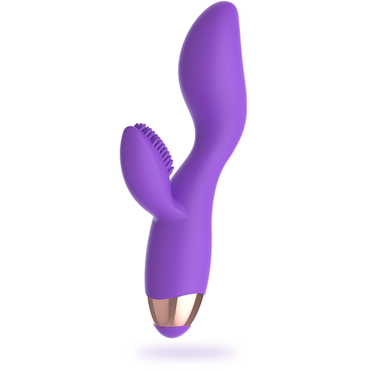 Womanvibe donna rechargeable silicone multispeed vibrator g-spot dildo sex toy