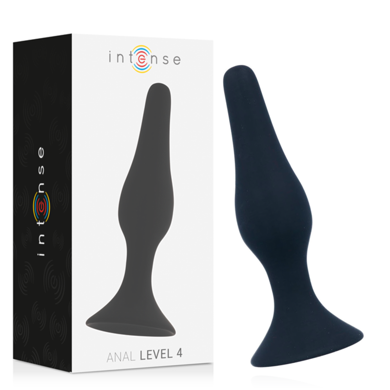 Intense level 4 anal dildo plug silicone prostate massager sex toys for women