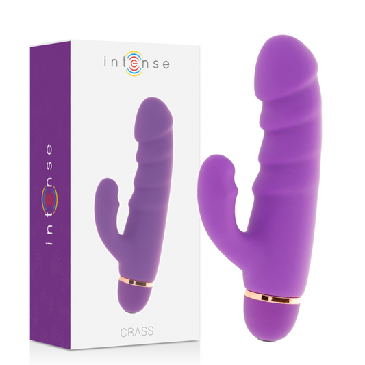 Clitoride con vibratore flessibile in silicone viola a 20 velocità intenso e stimolatore del punto G.