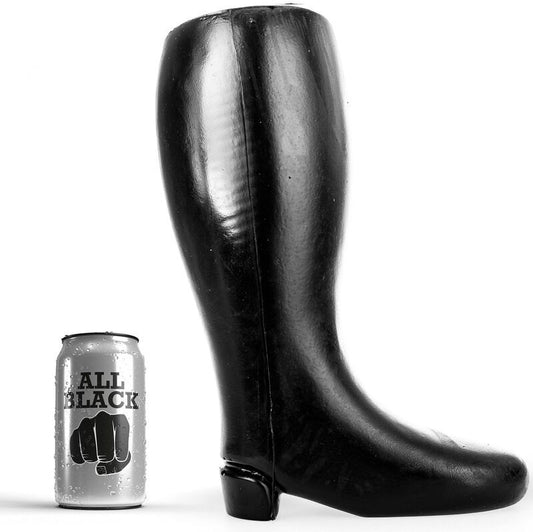 All black giant soft fisting boot huge anal plug for anus sex-expert 31cm