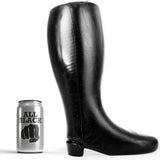 All black giant soft fisting boot huge anal plug for anus sex-expert 31cm