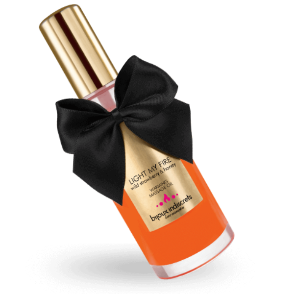 LIGHT MY FIRE - Warming Massage Oil Effect Flavored 100ml