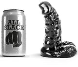 All black realistic dildo 13cm penis anal plug g-spot suction cup sex toys women men
