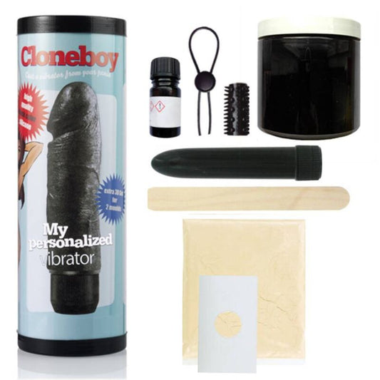 Cloneboy Penis-Klon-Set mit Vibration, schwarz