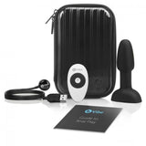 B-Vibe Rimming Fernbedienung Analplug kleiner Buttplug Sexspielzeug Paar schwarz