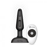 B-Vibe Trio Analplug mit Fernbedienung, schwarzer Sexspielzeugvibrator