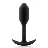 B-vibe snug plug 1 black anal plug sex toy weighted silicone plug