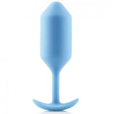 Women dildo butt anal toys b-vie snug plug 3 toy massager plug sex sky blue