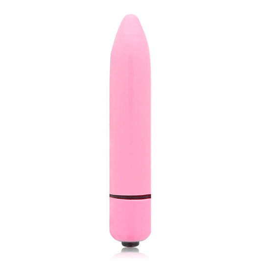 Vibratore da donna con vibratore per proiettili giocattolo sessuale rosa intenso dall'atmosfera lucida e sottile