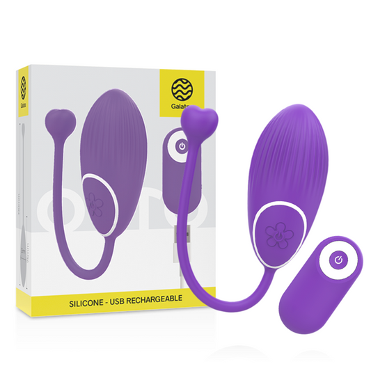 Sex toy remoto multivelocità per donna galatea con controllo vibratore otto click&play