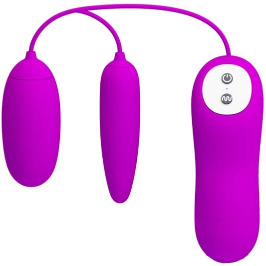 Irma double vibrating egg pretty love sex toy remote control clitoral orgasm