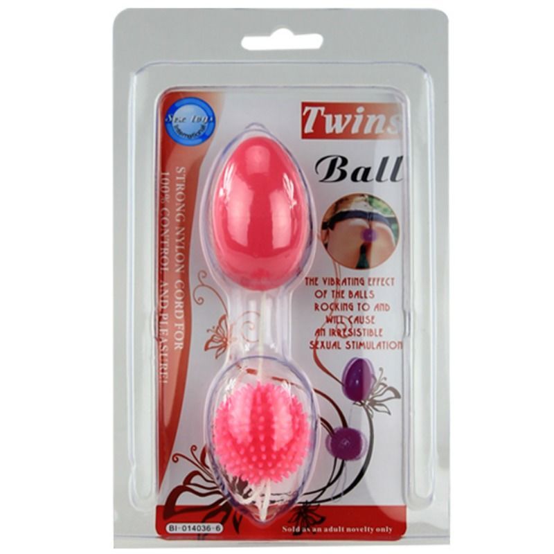 Twins balls combined anal balls duo sex toy for beginners natural vibration balls