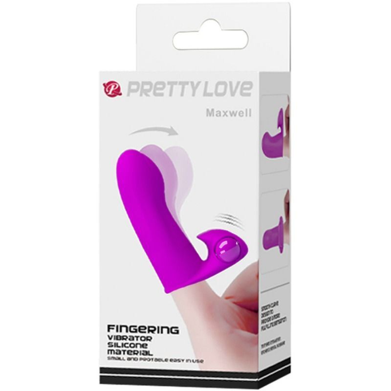 Pretty love maxwell fingering vibrator small sex toy thimble stimulator silicone