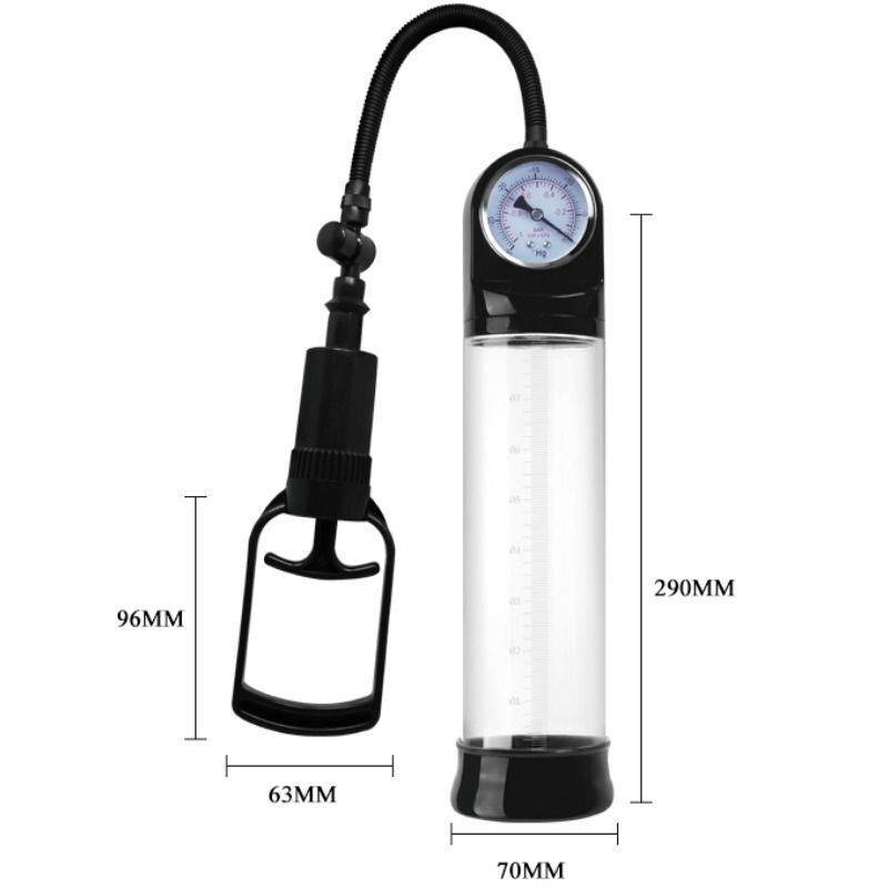 Pretty love erection pump with barometer