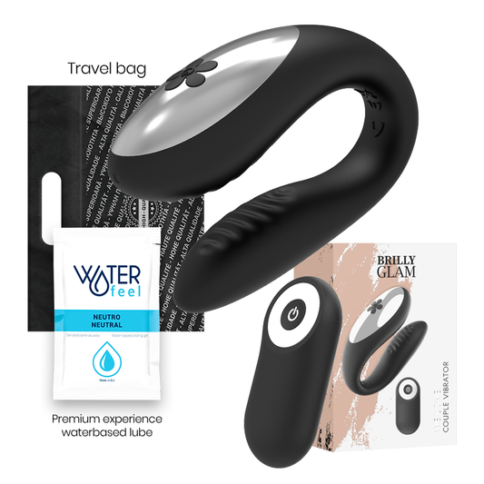 Brilly glam we love vibrator for couples remote control g-spot massager sex toys