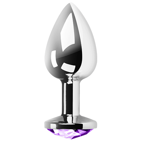Anal plug Secret play metal plug purple S sex toy stimulator women men