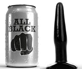 All black anal butt plug large dildo sex toys for anus women men couple 11cm