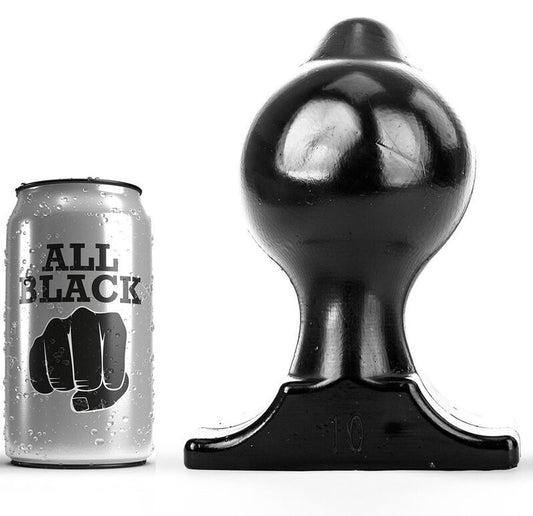 All black anal plug big man size dildo butt dilator sex toy prostate massager