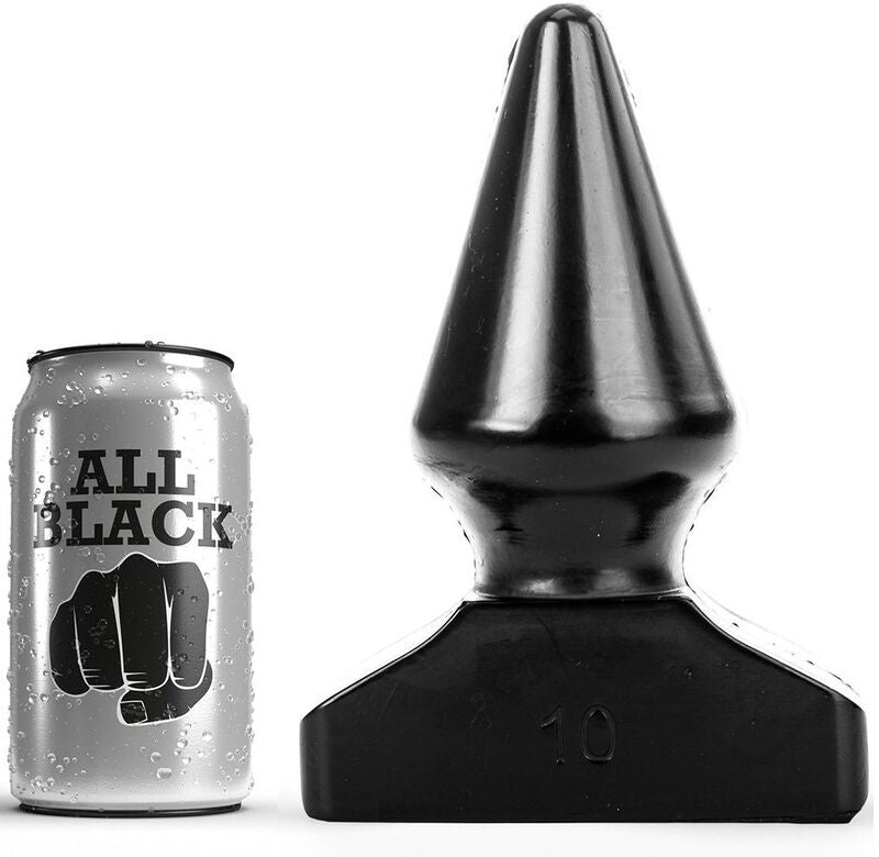 All black anal plug for anus expert p-spot sex toys for couple 20.5cm