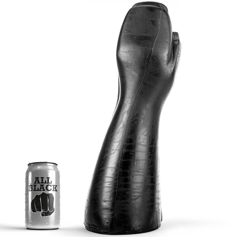 All black dildo fisting toy women dildo lady sex plug anal for vagina 39cm