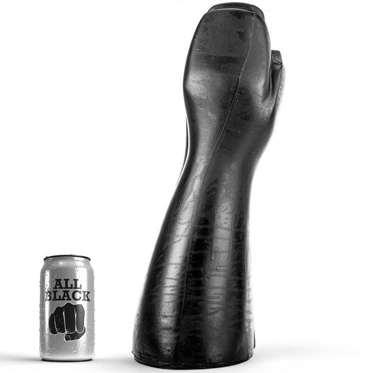 All black dildo fisting toy women dildo lady sex plug anal for vagina 39cm