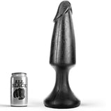 All blak plug anal 35cm penis shape silicone sex toy massager for beginners
