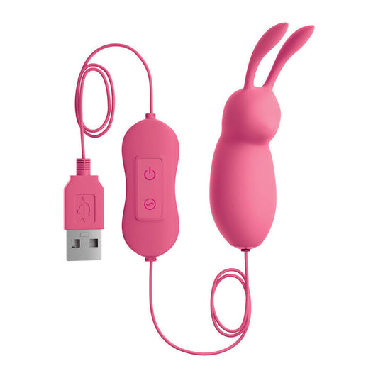 Omg cute vibrating bullet light pink sex toy rabbit stimulating silicone