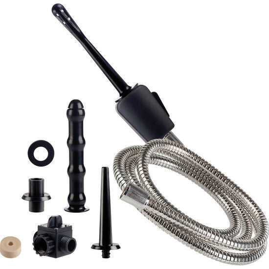 Colt advanced travel shower shot sex toy body safe bathtub anal douche kit