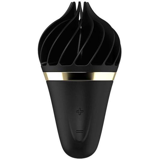 Satisfyer sweet treat spinnator black sex toy stimulation clitoris rotating